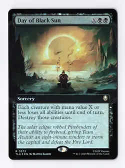 Day of Black Sun (Extended Art) (Foil) 0373 MTG Avatar: The Last Airbender (TLA) - Image 1
