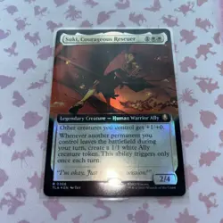 Suki, Courageous Rescuer (Extended Art) Avatar ATLA Magic (mtg) - Image 1