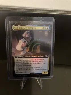 Cid, Timeless Artificer (Extended Art) Final Fantasy Foil - Image 1