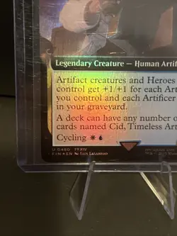 Cid, Timeless Artificer (Extended Art) Final Fantasy Foil - Image 4