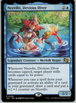 Neerdiv, Devious Diver (Anime) R Foundations Jumpstart 36 NM - Image 1