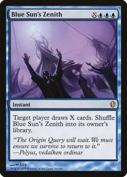 Commander 2013 Blue Sun's Zenith MTG Magic the Gathering NM - Image 1