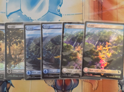Lot of 10x Track Foil Lands - Final Fantasy - Magic the Gathering - Chocobo NM - Image 3
