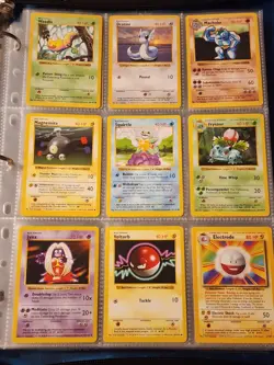 Pokemon Huge Collection Binder Vintage Lot of Cards Base Set Shadowless Etc - Image 1