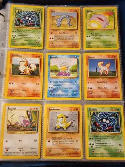 Pokemon Huge Collection Binder Vintage Lot of Cards Base Set Shadowless Etc - Image 4