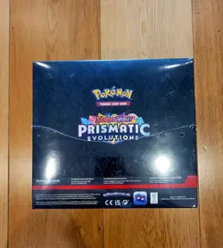 Pokemon Prismatic Evolutions Tech Sticker Collection Sealed case of 12 - Image 4