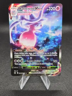 Hatterene VMAX GG47/GG70 Pokemon Crown Zenith Galarian Gallery - NM - Image 1