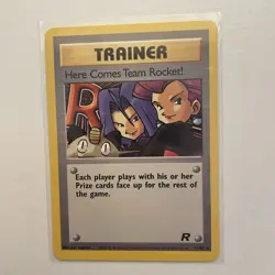 Here Comes Team Rocket! 71/82 Rare Team Rocket Set Pokemon Card NM - Image 1