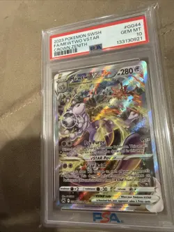 Pokemon Crown Zenith Mewtwo Vstar PSA 10 - Image 3