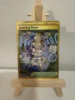 Pokemon TCG Trainer Jamming Tower Card 243/182 Destined Rivals - Image 1