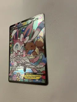 Pokemon Trading Card Sylveon EX RC32/RC32 Generations Ultra Rare Full Art Holo - Image 3