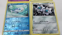 Vintage 4 Pokemon Cards Jigglypuff 067/189 70HP Spirit Mask, Wishiwashi, Klink. - Image 3