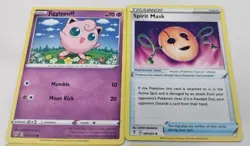Vintage 4 Pokemon Cards Jigglypuff 067/189 70HP Spirit Mask, Wishiwashi, Klink. - Image 4