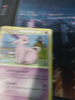 Carte Pokemon Mentali 2/90 Holo Prism HGSS Indomptable FR Exc - Image 3