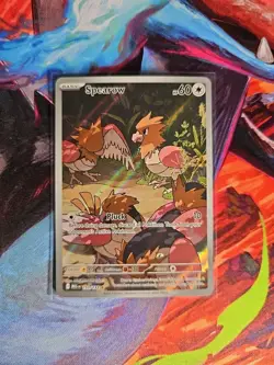 Spearow 151/132 Illustration Rare IR 2025 Pokemon TCG “Mega Evlolution” - Image 1