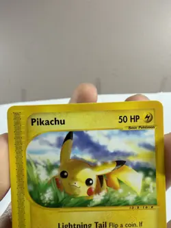 Pokemon Pikachu 124/165 Expedition Common Non Holo - Image 3