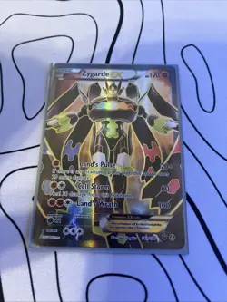 Pokemon TCG Zygarde EX 54a/124 NM Alternate Art Promo Card - Image 1
