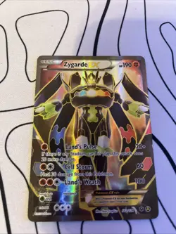 Pokemon TCG Zygarde EX 54a/124 NM Alternate Art Promo Card - Image 2