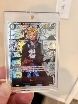 One Piece CCG | Sabo | OP13-120 | Carrying On His Will | Manga Rare | NM - Image 2