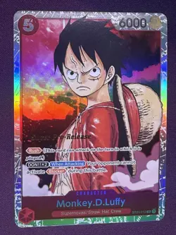 One Piece Monkey.D.Luffy St01-012 SR Super Pre-Release 2022 - Image 1