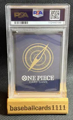 Bandai One Piece CCG Silvers Rayleigh OP08-118 Two Legends Manga Alt PSA 10 P1 - Image 2