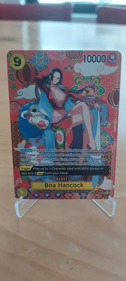 Boa Hancock OP14-112 SP SR The Azure Sea's Seven ONE PIECE Card NM - Image 1