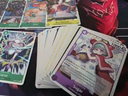 One Piece CCG OP14 SR/R Lot + Prerelease Stamp Promos + Dash Pack Promos - Image 5