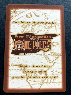 Monkey D. Luffy ONE PIECE Carddass Hyper Battle TCG Japanese Anime 2000 C36 A - Image 4