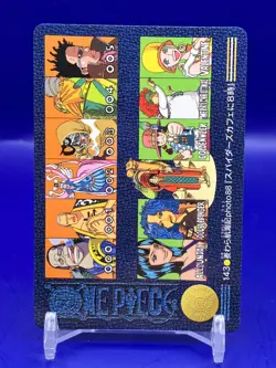 Baroque Works ONE PIECE Visual Adventure Cards TCG Japanese Anime 2001 #143 [AE] - Image 1