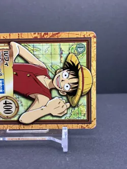 Luffy ONE PIECE Carddass Hyper Battle Promo Card TCG Japanese 2000 C-B1 [AM 1 ] - Image 3