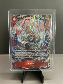 Koby PRB-02 PRB02-001 Alternate Art The Best Vol 2 One Piece Near Mint Card NM - Image 1