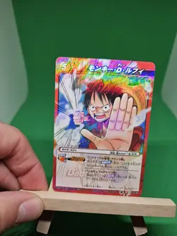 LP Luffy Strawhats R Foil 07/85 Miracle Battle One Piece Bandai Tcg Ccg Japanese - Image 1