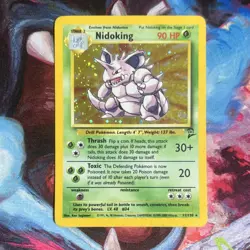 Pokemon TCG Base Set Holo & Regular Card Lot Ninetales Nidoking Machamp Chansey - Image 3