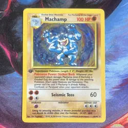 Pokemon TCG Base Set Holo & Regular Card Lot Ninetales Nidoking Machamp Chansey - Image 4