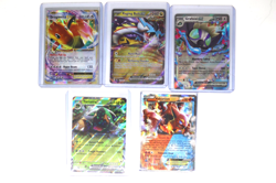 Pokemon EX Holo Card Lot TCG (Raging Bolt, Dragonite, Volcanion) - Image 1