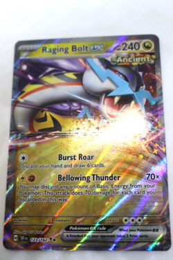 Pokemon EX Holo Card Lot TCG (Raging Bolt, Dragonite, Volcanion) - Image 4