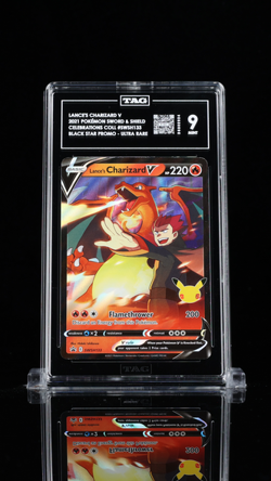 TAG MINT 9 Lance's Charizard V SWSH133 SWSH: Sword & Shield Promo Cards Holo - Image 1