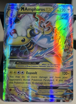 Lot of 2 Pokemon Cards. 2016 M Gyarados EX & 2015 M Ampharos EX. CHECK IT OUT!!! - Image 4