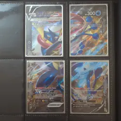 Pokemon TCG Promo Cards SWSH 155-158 Greninja V-UNION Full Set Of 4 - Image 1