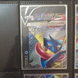 Pokemon TCG Promo Cards SWSH 155-158 Greninja V-UNION Full Set Of 4 - Image 4
