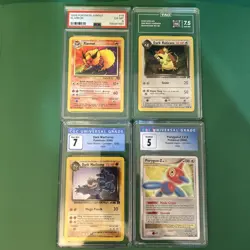 Lot Of 4 Vintage Graded Pokemon Cards PSA , CGC & TAG - Image 1
