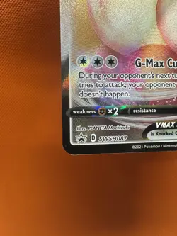Eevee VMAX - Promo SWSH: Sword & Shield Promo Cards SWSH087 NM 1151 - Image 4