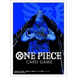 One Piece TCG Card Game Bandai Official Sleeves 70 Count - Crocodile - Image 1