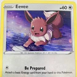 Pokemon Eevee SWSH127 SWSH: Sword & Shield Black Star Promo Holo Card 2021 (3) - Image 3