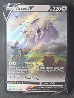 Arceus V SWSH204 SWSH: Sword & Shield Promo Cards Holo Pokemon TCG - Image 1