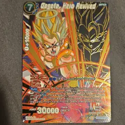 Gogeta, Hero Revived SPR Foil BT5-038 Miraculous Revival Dragon Ball Super Card - Image 1