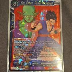 Bandai Dragon Ball Super Son Gohan Power Reclaimed Holo Battle Card SH7-15 - Image 1