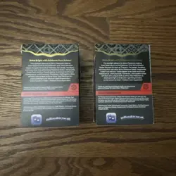 (2) Pokemon TCG Paldean Fates Booster Bundle Box EMPTY BOX, NO CARDS - Image 2