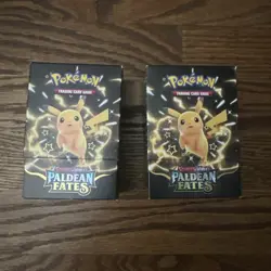 (2) Pokemon TCG Paldean Fates Booster Bundle Box EMPTY BOX, NO CARDS - Image 3