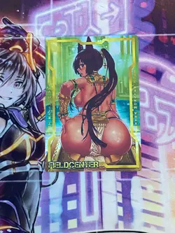 Egyptian Holo Sexy Goddess Waifu Card Doujin Anime Field Center - Image 1